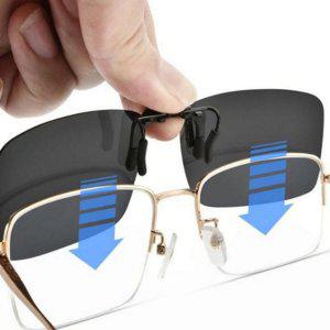 착용 클립온 편광 자외선 안경 차단 선글라스 덧씌우는 휴대용