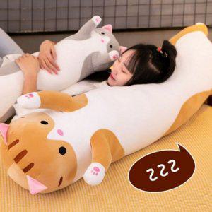 대형 필로우 모찌롱 동물 푹신한 귀여운 롱 바디