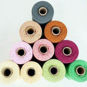 꼬임실 뜨개 면실 마크라메 핸드메이드 순면 공예실 목화실