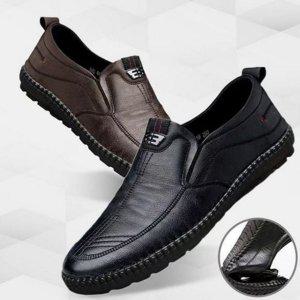 가죽 캐주얼화 남성 정장구두 핸드메이드 비즈니스화 로퍼