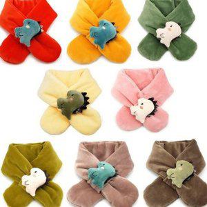 키즈 공룡 목도리 아동 워머 겨울 아기 유아 넥