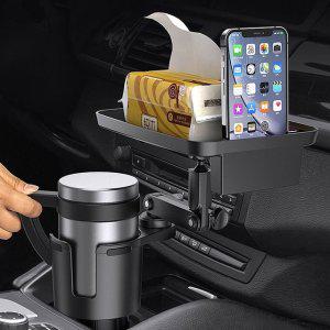 용 멀티홀더 트레이 핸드폰홀더 흡착거치대 차