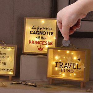 데스크 어린이 투명 집들이 선물 인테리어 용돈 저금통 디자인