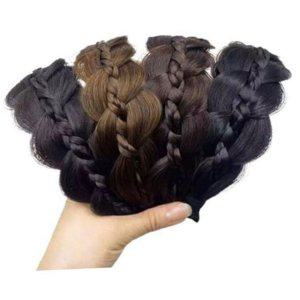 머리띠 얇은 여성 가발 데일리 웨이브 자연 헤어밴드