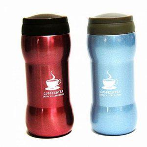 휴대용 사무실 보냉병 스텐 300ml 손잡이 보온병 미끄럼 직장인