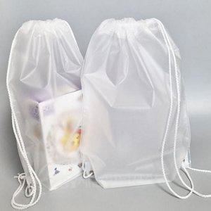 더스트백 투명 소지품 비닐 휴대용 정리 방수