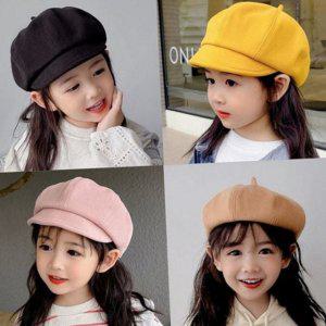 빵 유아 모자 캐주얼 여아 아동 패션 남아 사계절 베레모