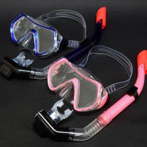 스노클링 장비 실리콘 물안경 마스크 아쿠아 잠수