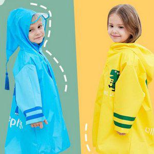 아동 후드 레인코트 비옷 어린이 여아 남아 우비