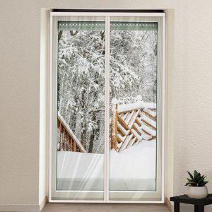 방풍 자석 자석식 비닐 커튼 단열 바람막이 투명 현관문