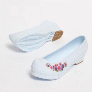 고무신 여성 편안한 전통 신발 한복 단화 꽃신