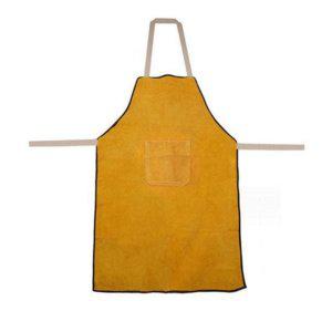 안전 용접 작업용 내구성 두꺼운 소가죽 앞치마 전문가용