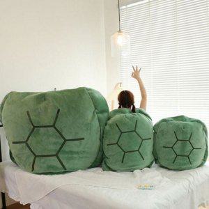 거실 입는 감싸는 쿠션 거북이 등 대형 부드러운