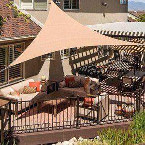 수영장 캠핑 야외 방수 테라스 패브릭 썬 그늘막 쉐이드 차광막