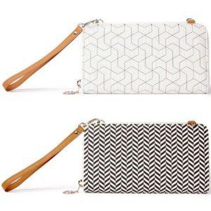 장지갑 지갑 휴대폰 수납 지퍼형 여성 크로스 가벼운