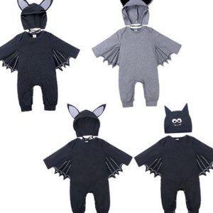 할로윈 우주복 아동 유아 박쥐 변신 모자