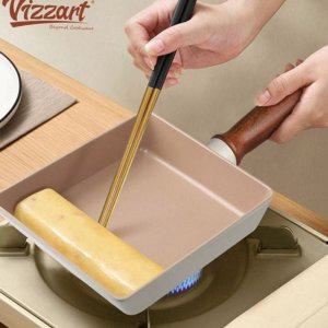 통주물 계란말이 에그 프라이팬 인덕션 ih 팬 사각