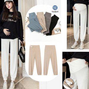임산부 와이드 조거 빅사이즈 루즈핏 팬츠 트레이닝 데일리