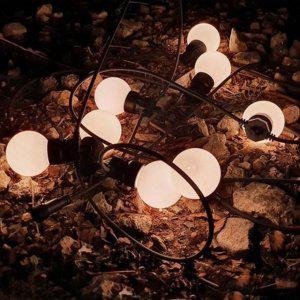 감성 빅볼 캠핑 전구 방수 글램핑 야외 파티 스트링