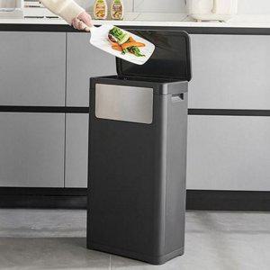 25리터 업소용 생활용 슬라이딩 사무실 휴지통 주방 대형