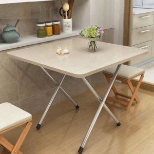 테이블 좌식 접이식 사각형 간이 2인용 실내 소형 식탁