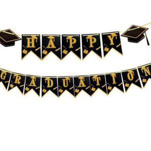 가랜드 파티 졸업식 벽장식 축하 졸업 기념 레터링