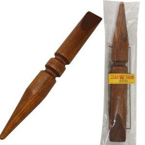 건강 나무 발바닥 발 마사지기 휴대용 원목 지압봉