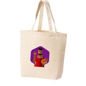 가방 제작 스포츠 캔버스 마스코트 에코백 농구 일러스트 숄더