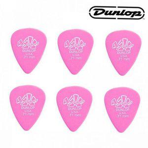 기타 0.71mm 6개 델린 어쿠스틱기타 피크 용품 스트로크 핑거