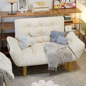 다용도 1인 2인용 자취방 접이식 소파베드 조절 각도 소파침대