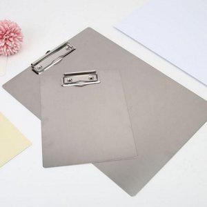 메뉴판 금속 보드 집게 스텐레스 시험지 서류 스틸