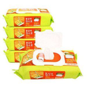 물걸레 국내생산 사무실 물걸레포 청소용 일회용 청소포 대형 두꺼운 간편