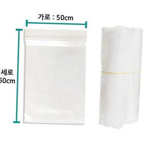 비닐 수납 대용량 투명 보관 백 플라스틱 지퍼 대형