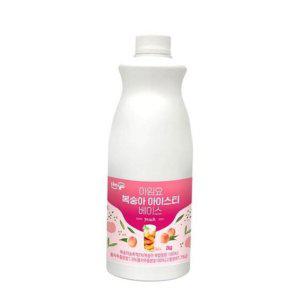 복숭아 농축액 액상 과일 베이스 간편 음료 재료