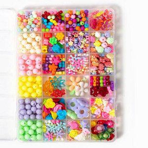 비즈 만들기 키트 재료 알록달록 알파벳 공예