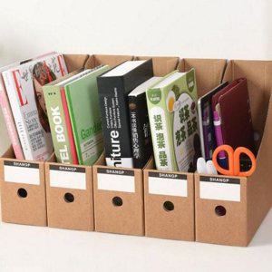 사무실 크라프트 꽂이 정리함 조립식 사무용 서류 종이 파일