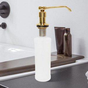 세제통 인테리어 주방용 물비누 펌프 주방 디스펜서 싱크대 매립형