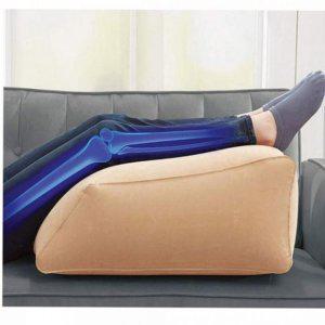 수동 휴대용 쿠션 에어 받침대 다리 발 베개 접이식