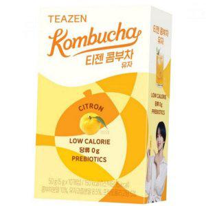 스틱 분말 유자 가루 맛 콤부차