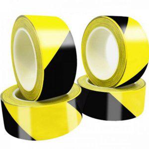 안전 바닥 사선 주차장 테이프 표시 경고 도로