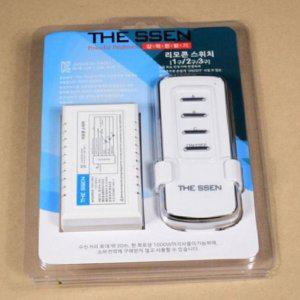 스마트 전등 무선 리모컨 3구 스위치 LED