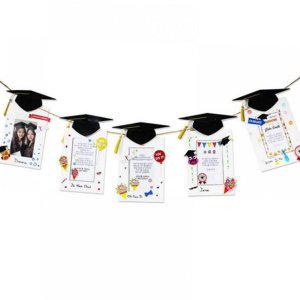 어린이 만들기 가랜드 축하 졸업 셀프 학사모