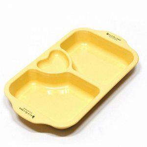 옥수수 신생아 어린이 유아용 그릇 간식 플레이트 식판