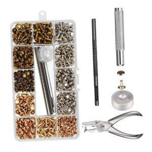 의류 부자재 청바지 수예 리벳 의류용 DIY 수선 가죽 공예