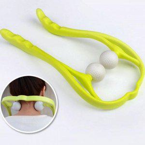 지압기 결림 근육 마사지기 수동 목 어깨 핸디형