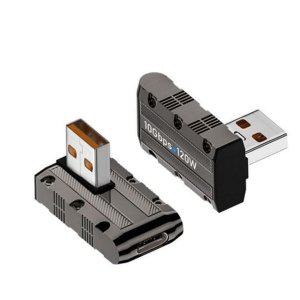 젠더 타입 ㄱ자 노트북 충전 c 고속 휴대폰 usb