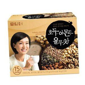 차 오리지널 호두 율무 아몬드 티백 담터