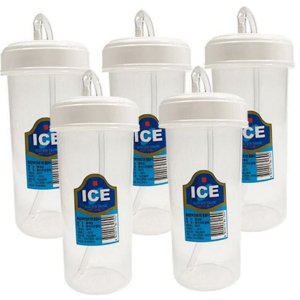 컵 투명 간병용 환자용 물컵 300ml 휴대용 빨대