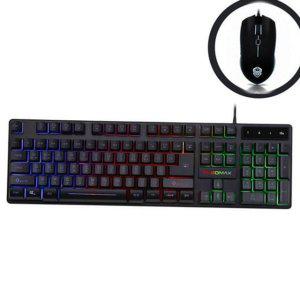 컴퓨터 라이트 키보드 게이밍 사무용 led 유선 무소음