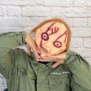파티용 가면 코스프레 호러 특수분장 분장 성인용 할로윈 무서운